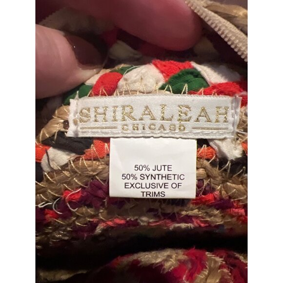 Shiraleah Chicago Mirabel Jute Woven Round Crossbody Purse Boho Bag - Picture 5 of 6